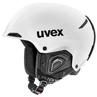 Imagen de uvex Jakk+ IAS, casco de esquí robusto unisex, ajuste talla individualizado, ventilación optimizada, white matt, 55 59 cm