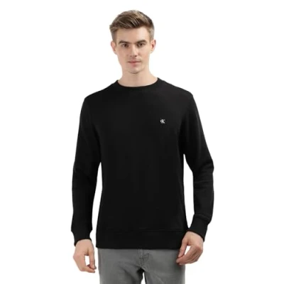Imagen de Calvin Klein Jeans Embro Badge CREW NECK Sudadera, Hombre, Talla: 3XL, Black
