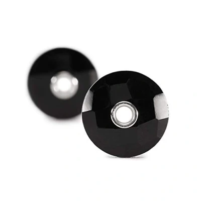 Imagen de Trollbeads Pendientes para mujer de cristal ónix negro, 86103, 1, Vidrio, Ónix