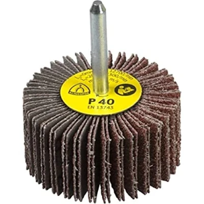 Imagen de Klingspor 12848 Cepillo mil Hojas de Láminas Pequeñas, KM 613, Grano 150, 40 m/s Velocidad Máxima, 25400 rpm, 30 x 15 6 mm