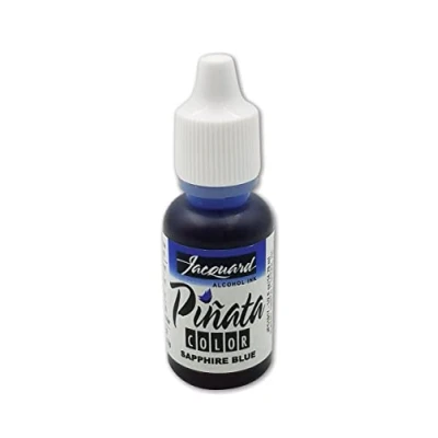 Imagen de Jacquard Tintas con Alcohol de Colores, Azul (Zafiro), 1/2 oz