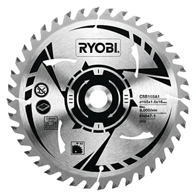 Imagen de Ryobi CSB165A1 hoja para sierra circular, de 165 mm, R18CS 0