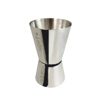 Imagen de Louis Tellier N4135 Medidor de Alcohol Doble Acero Inoxidable 2/4 cl