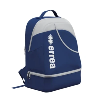 Imagen de Errea LYNOS Mochila para jóvenes · deportiva universal con compartimento zapatos tamaño único Color azul marino gris