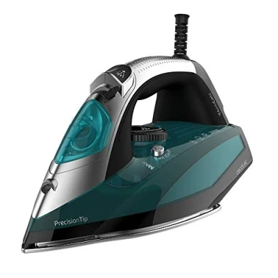 Imagen de Cecotec Plancha Ropa vapor Fast Furious 5010 Vital, Suela de Aluminio Turbo Slide, continuo 55 g/min, Golpe 200 Regulador temperatura, Antical, Antigoteo, 2600 W