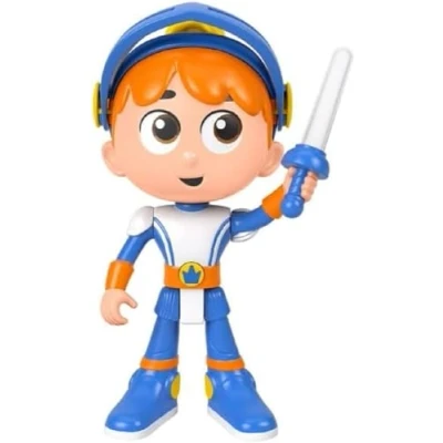 Imagen de Fisher Price Gus The Minus Knight Figura Parlante de 20 cm, Versión Francesa, con Frases, Sonido y Luz, Inspirada en la Serie Animada, Juguete para Niños, HGK36