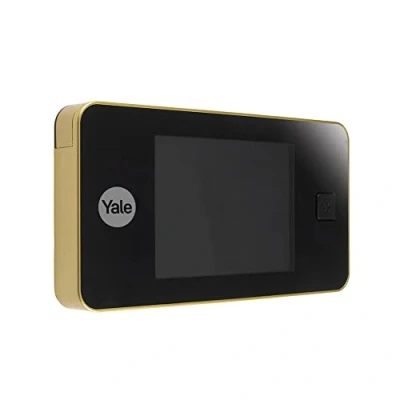 Imagen de Yale Mirilla Digital para puerta Yale, Color Dorado