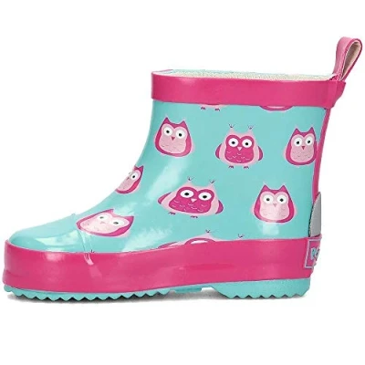 Imagen de Playshoes Botas De Goma Medio Eje, lluvia Unisex niños, Búhos, 19 EU