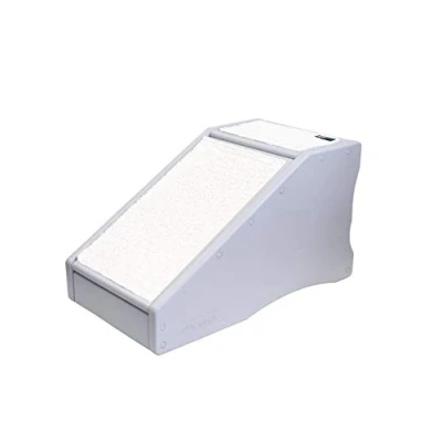 Imagen de Pet Gear Stramp Combinación de Escalera y rampa, Paso fácil para Perro/Gato, Ligero/portátil, Resistente, Gris Esencial, número Modelo: PG9916EG