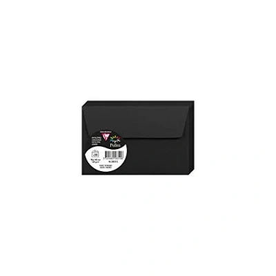 Imagen de Clairefontaine 5831 C Pollen Paquete de 20 sobres 9 x 14 cm, negro