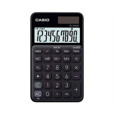 Imagen de CASIO SL 310UC BK Calculadora, 0.8 x 7 11.8 cm, color negro