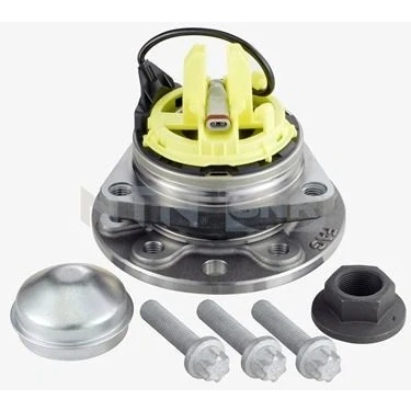 Imagen de SNR R153.53 Juego de cojinete rueda con anillo sensor magnético incorporado OPEL: Astra H Hatchback, Zafira B, G CC