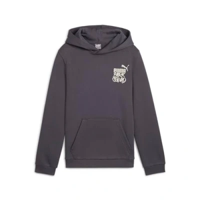 Imagen de Puma Jersey con capucha para niños, Talla: 9 10a, Galactic gray
