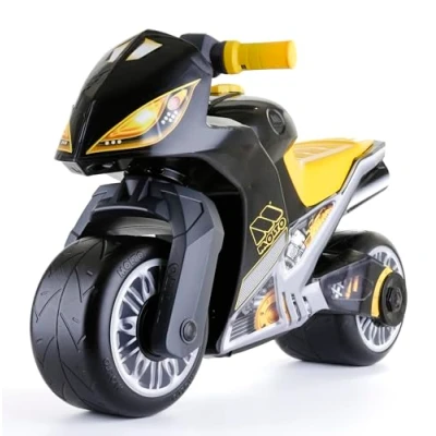 Imagen de MOLTO Moto Correpasillos Cross Batman Corre Pasillos, Bici para Todo Tipo de Terrenos Juguetes Infantiles Seguros y Resistentes Fomenta el Sano Desarrollo Niños Niñas + 18 Meses