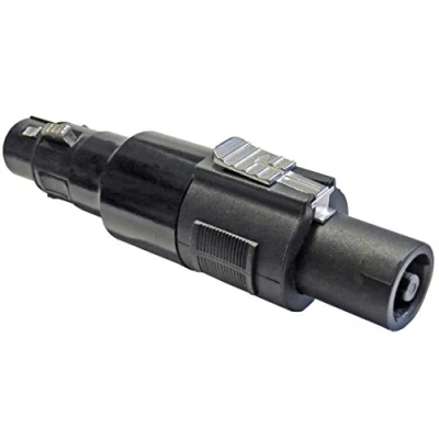Imagen de keepdrum ADA038 Adaptador Speakon macho XLR hembra de 3 pines a conector