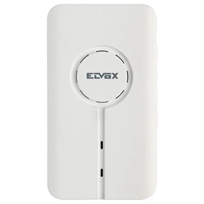 Imagen de Vimar 40961 Timbre electrónico adicional para Doorbell 40960, tecnología radio, regulación de volumen, alimentación 2 baterías (no incluidas) o contector USB C, instalación mesa superficie