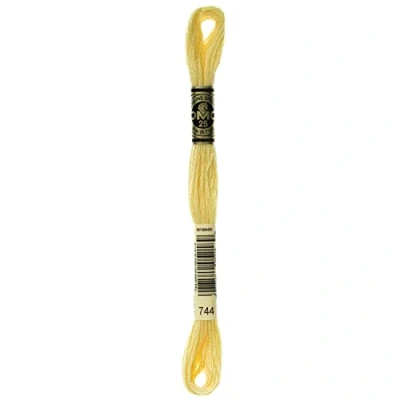 Imagen de DMC Hilo Mouliné®100% algodón Apto para todas las técnicas y todos los soportes, ideal punto de cruz Ovillos 8 m 6 hebras, disponible en 500 colores