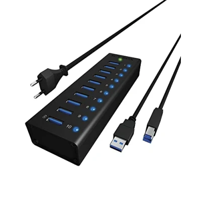 Imagen de Raidsonic Icy Box Ib ac6110 10 port Usb 3.0 Hub