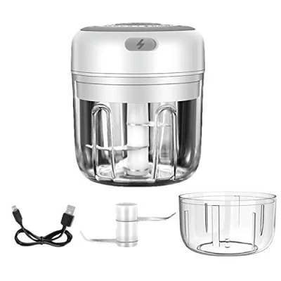 Imagen de Yeeda Mini picador eléctrico, triturador y picadora para carne de verduras frutos secos, Chili Pfeffer