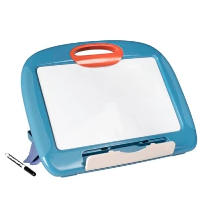 Imagen de Smoby Pizarra de viaje borrable para niños Juego educativo Modular y transportable Rotulador tela (7600410713)