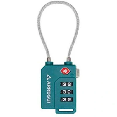 Imagen de Candado seg 30mm combinacion sistema tsa arco flexible