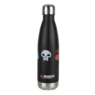 Imagen de Konix Magic The Gathering Botella isotérmica Acero inoxidable 500 ml Motivo 5 colores Negro