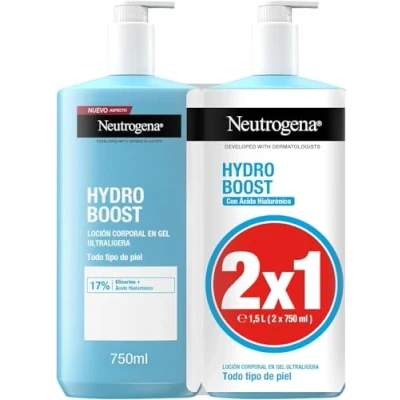Imagen de Neutrogena Hydro Boost Loción Corporal Hidratante Gel 2 X750 Ml