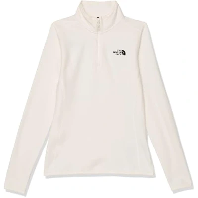 Imagen de The North Face 100 Glacier 1/4 Zip Sudadera para Mujer White Dune/Npf S
