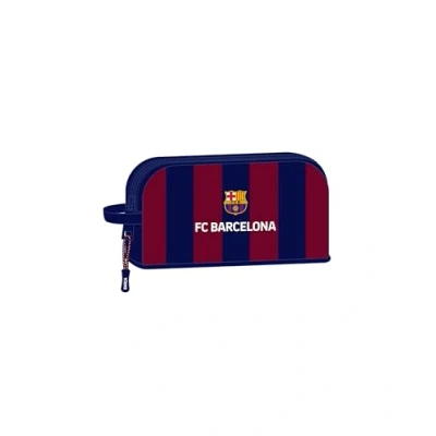 Imagen de Safta F.C. BARCELONA Porta Desayunos Térmico, Termo, Portatodo, Calidad y Máxima Resistencia, Comida, Recreo, 21.5x6.5x12 cm, Color Azul marino/granate