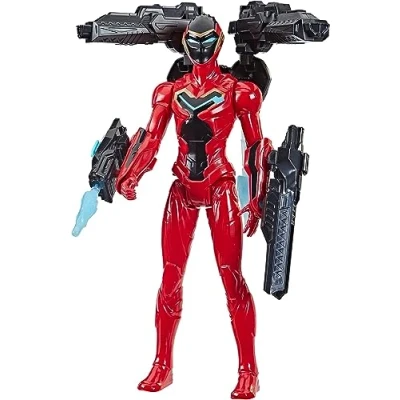 Imagen de Marvel Hasbro Studios Black Panther: Wakanda Forever Titan Hero Series Figura de Ironheart con Accesorios 30 cm, F3347
