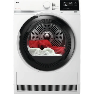 Imagen de Secadora bomba de calor AEG TR719G4PB, 9 kg, 10 programas, MixDry, Display LED, Blanco