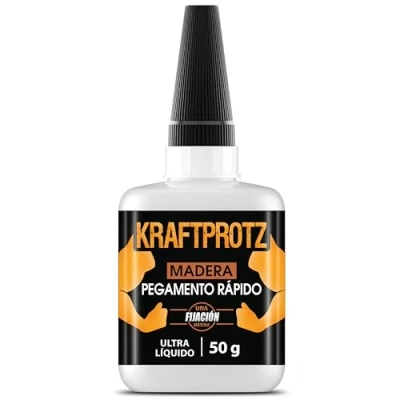 Imagen de 50 g superglue para madera y manualidades extra fuerte ARKA Kraftprotz cola transparente viscoso resistente al agua El embalaje puede variar