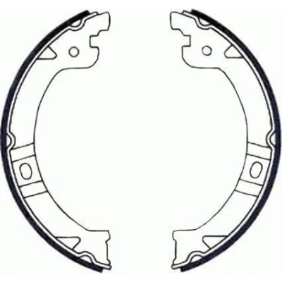 Imagen de TEXTAR 91069600 Zapatas de freno mano sin palanca CHRYSLER: VOYAGER 4
