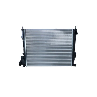 Imagen de NRF 53966 Radiador, refrigeración del motor Aluminio 558 462 27 con piezas de montaje Aletas soldadas RENAULT: TRAFIC 2 Kasten