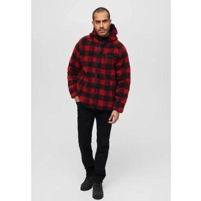 Imagen de Brandit Worker Forro polar, Hombre, Talla: 4XL, Red/black