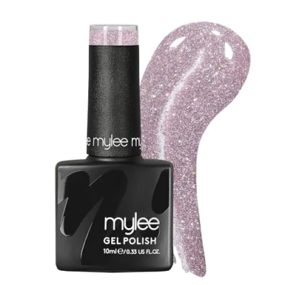Imagen de Mylee Esmalte de Uñas Gel Semipermanente Reflexivo 10ml [Girls&#039; Best Friend] UV/LED Nail Art Manicure Pedicure para Uso Profesional y Doméstico [Spotlight Range] Larga Duración Fácil Aplicar