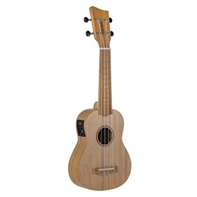 Imagen de Gewa Soprano E Acoustic Ukulele Manoa K SO BBE incl. funda acolchada