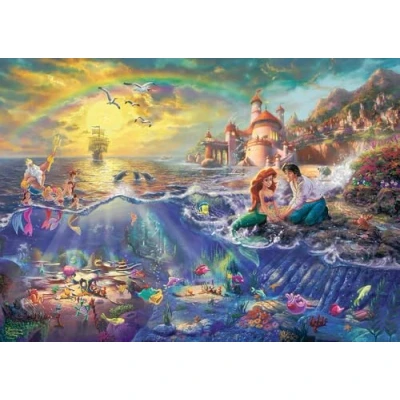 Imagen de Schmidt , Thomas Kinkade: Disney The Little Mermaid Puzzle 1000pc, Puzzle, Ages 12+, 1 Players