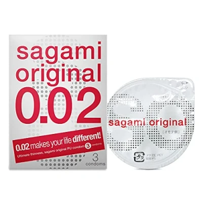 Imagen de Sagami Original 3 condones, extra fino, sin látex, hipoalergénico