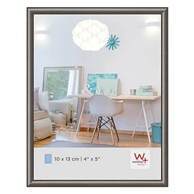 Imagen de walther design KV113D New Lifestyle marco de fotos plástico, 10x13 cm, acero