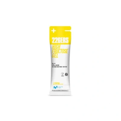 Imagen de 226ERS High Fructose Gel, Gel Energético para Deportistas, con Maltodextrina y Fructosa, Vegano Sin Gluten, Aporte Hidratos de Carbono, Sabor Limón, 1 x 80 g