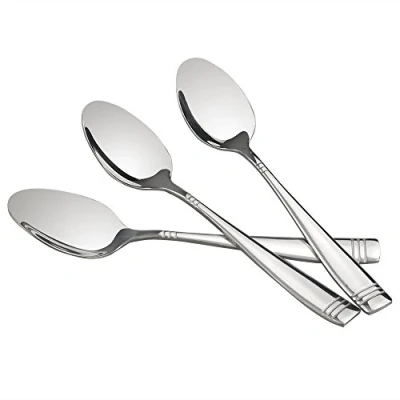 Imagen de Dynko 12 Piezas Cucharas de Acero Inoxidable, Cena Soperas