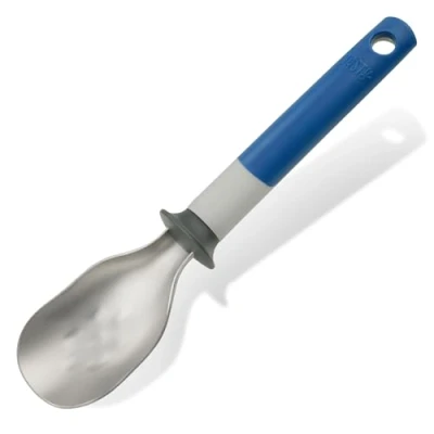 Imagen de Tasty Cuchara para Helado, hacer Bolas de Acero Inoxidable y Mango Suave Polipropileno Elastómero, 23,5 cm, Apta Lavavajillas, 1 ud.