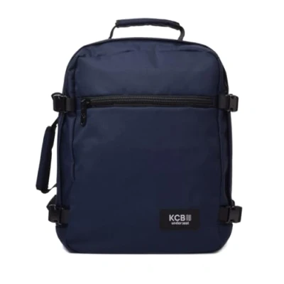 Imagen de Mochila de cabina KCB Underseat low cost Bolso avión Equipaje para Ryanair y Vueling Easyjet viaje mano 100% Vegano Color Navy