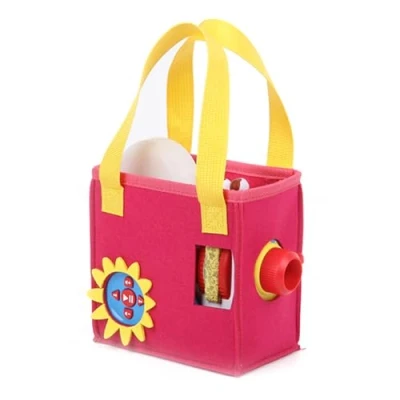 Imagen de Growalleter bolsa para Little Tikes Story Dream Machine, plegable de juguete portátil proyector libros cuento hadas, reproducción audio, personajes, con correa