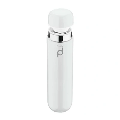 Imagen de Grunwerg Termo aislante al vacío para bebidas, a prueba de goteo, aguante 8 horas bebidas calientes y 24 frías, acero inoxidable, Blanco, 300 ml