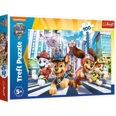 Imagen de Trefl 100 Piezas, para niños a Partir de 5 años Puzzle, Color Equipo Cachorros, la Patrulla Canina, Das Heldenteam Paw Patrol