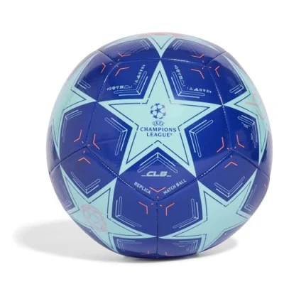 Imagen de adidas Performance Equipment UCL CLUB Balón de fútbol Clear aqua lucid blue turbo, Talla: 5, turbo