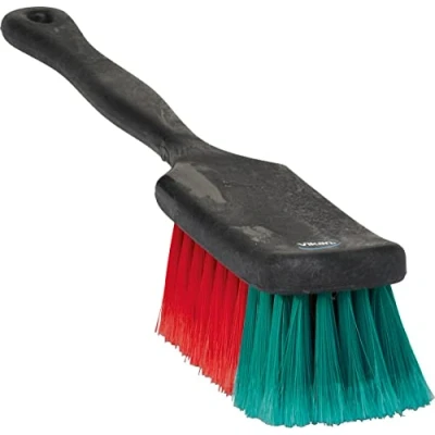 Imagen de Vikan 522252 Cepillo para Automóvil de Mango Largo, 420 mm Longitud, Suave/Partido, Negro