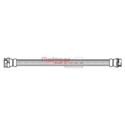 Imagen de METZGER 4111143 Latiguillos de Freno 210 F10 x 1 PEUGEOT: 307 SW, Hatchback, 3008 I, CITROËN: C3 I C4 Coupé